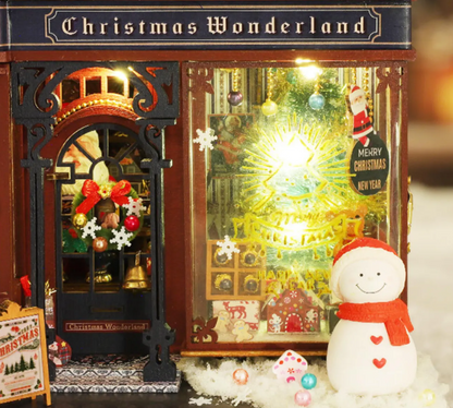 DIY Book Nook Kit | Christmas Wonderland