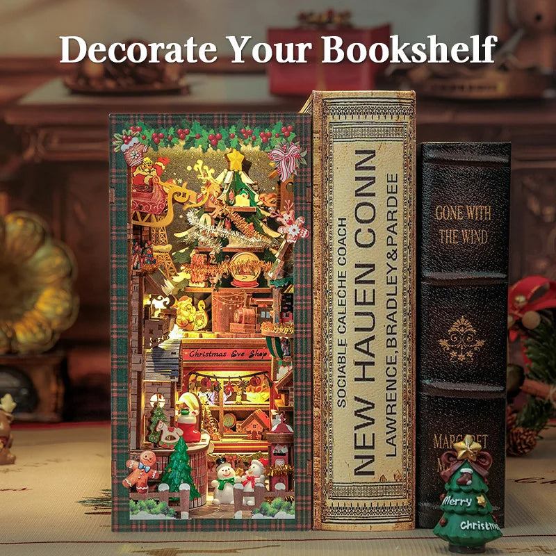 DIY Book Nook Kit | Christmas Wish